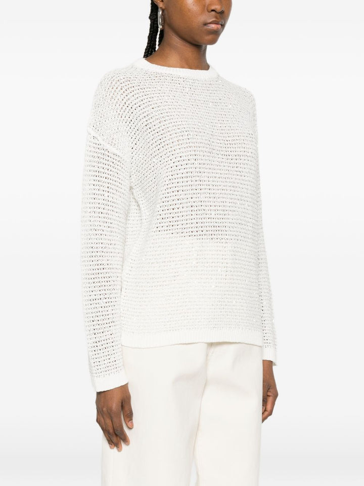 Fabiana Filippi Sweaters - WHITE | 3f2c448db8a5b95d66bb6b39eb827a074fbcc664