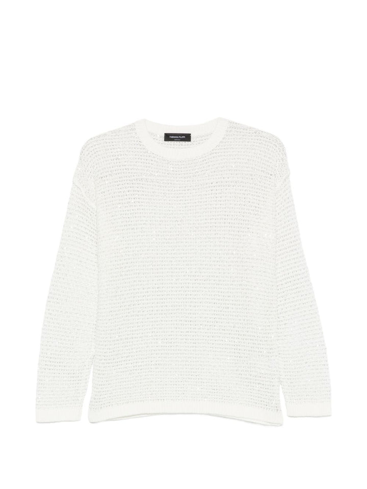 Fabiana Filippi Sweaters - WHITE | 16a966c96f672457ba257272ab7036fa5e8e4521