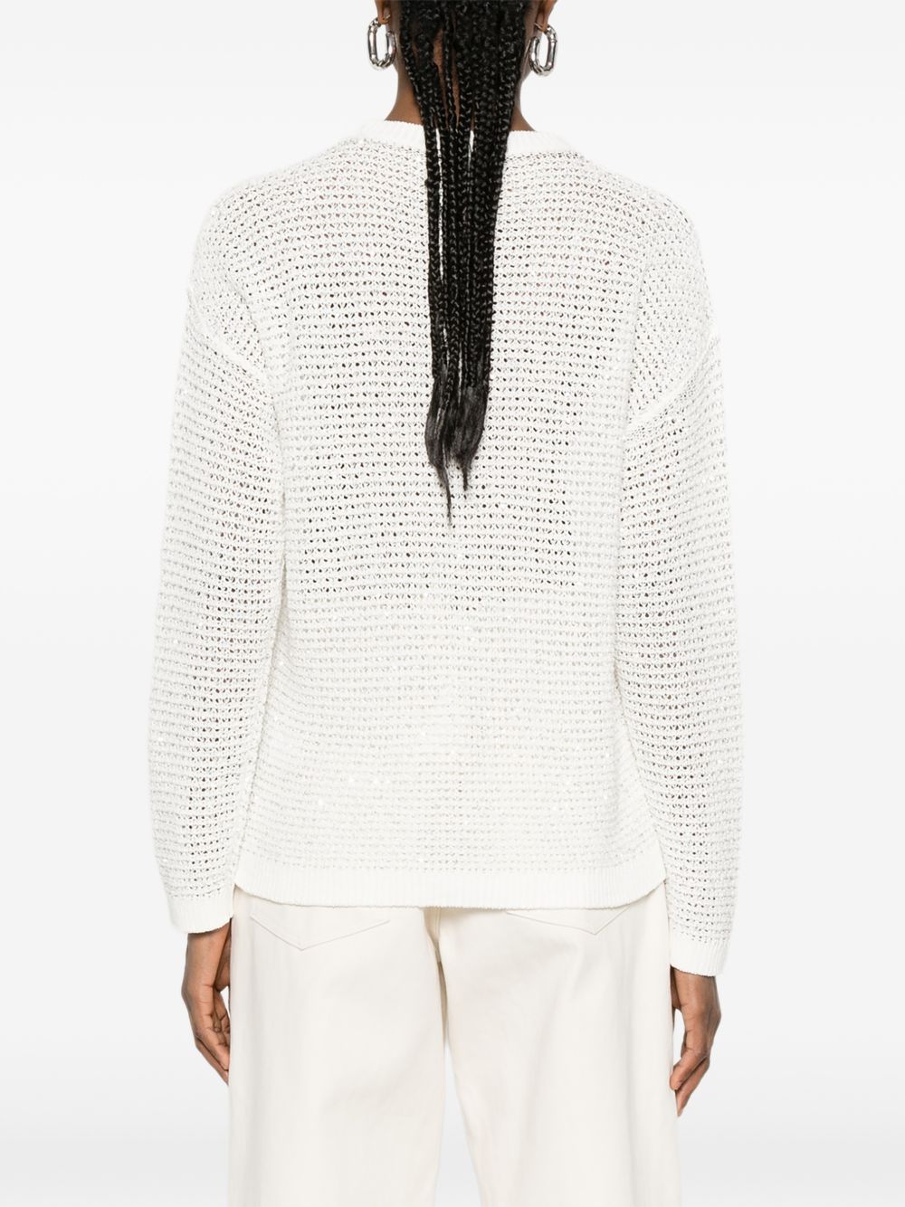 Fabiana Filippi Sweaters - WHITE | 040f76c6c28f520a9c9adbd37660d91a27750d5a