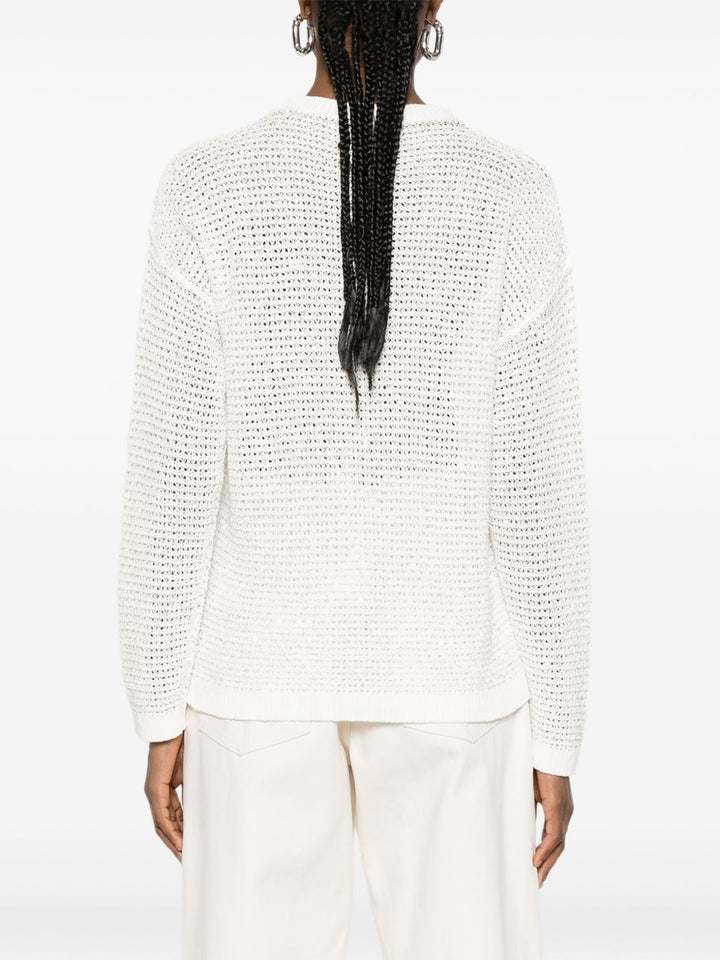 Fabiana Filippi Sweaters - WHITE | 040f76c6c28f520a9c9adbd37660d91a27750d5a
