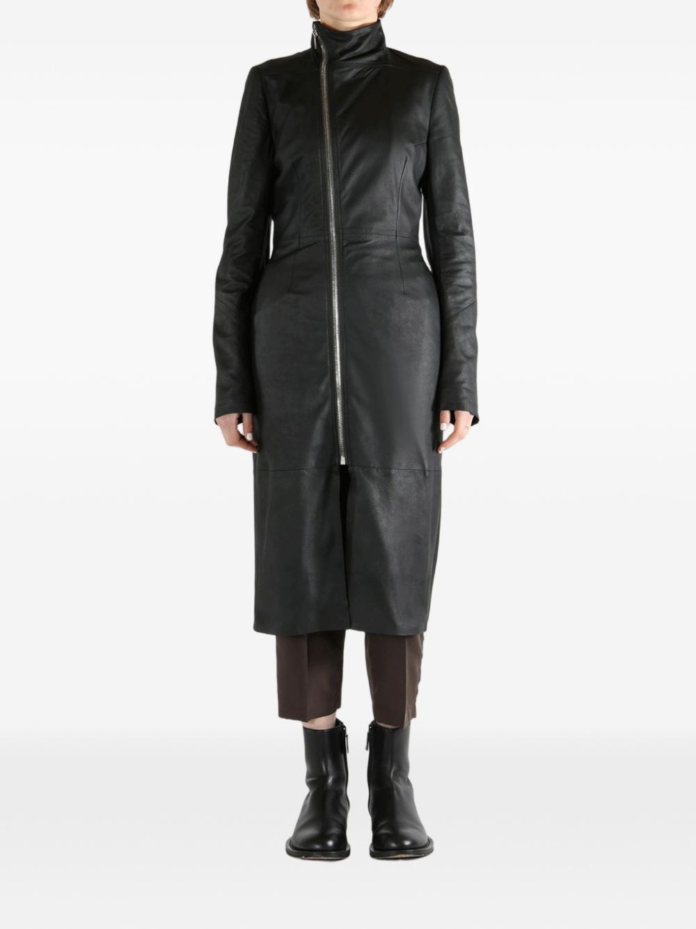 Rick Owens Coats - Blacks and greys | 0eb98b5b9e63b96c02b87fe735a883f6a669942a
