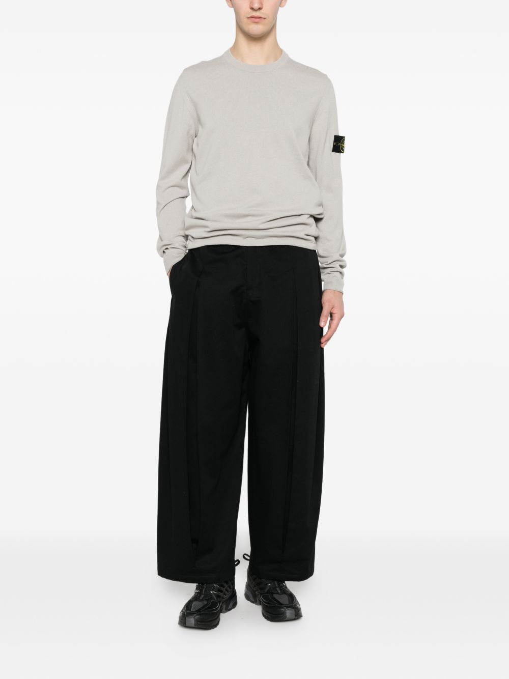 Stone Island Sweaters - Blacks and greys | e881267670b414b266e90f378e9b36d372f3d2bc