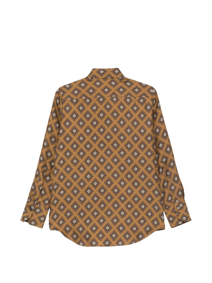 Alberto Biani Shirts - Marroni | 957cd80c99916020c86d1fbc19d829b0f576cc46