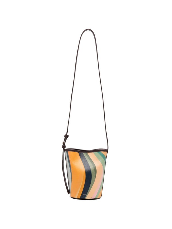 Leather Mini Bucket Bag