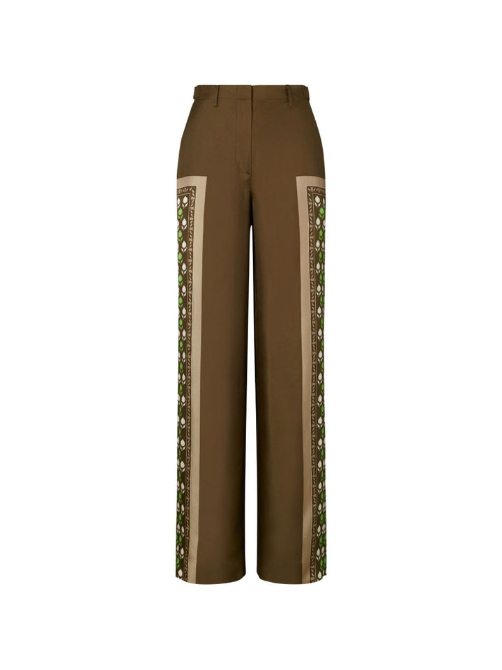 Tory Burch Trousers - Marrone | f09f9b039b460a1c54c1906fa712b1ede934e17e