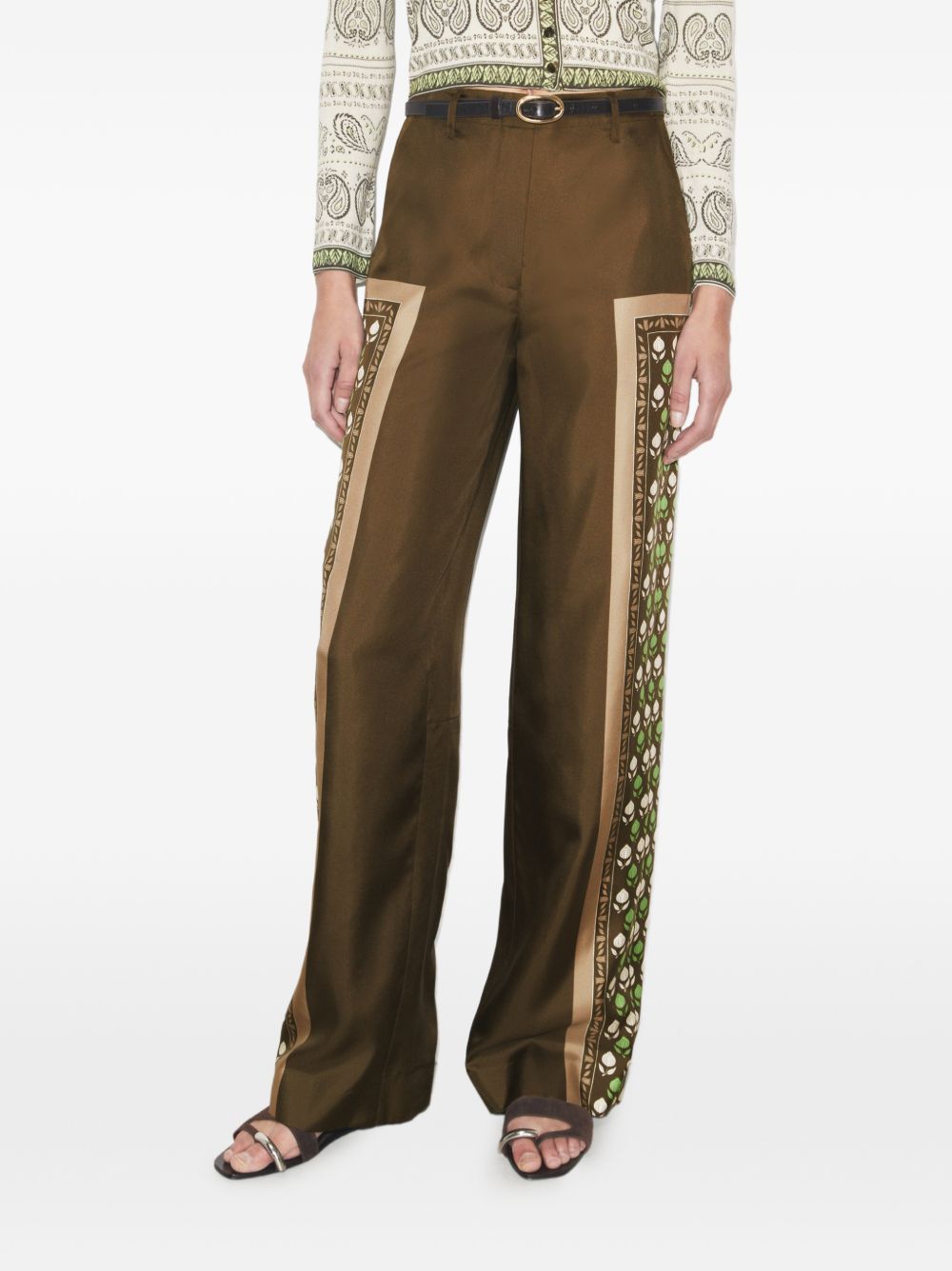Tory Burch Trousers - Marrone | 2867e1c8b026a9d007474792f4a2a2e152bcdc78