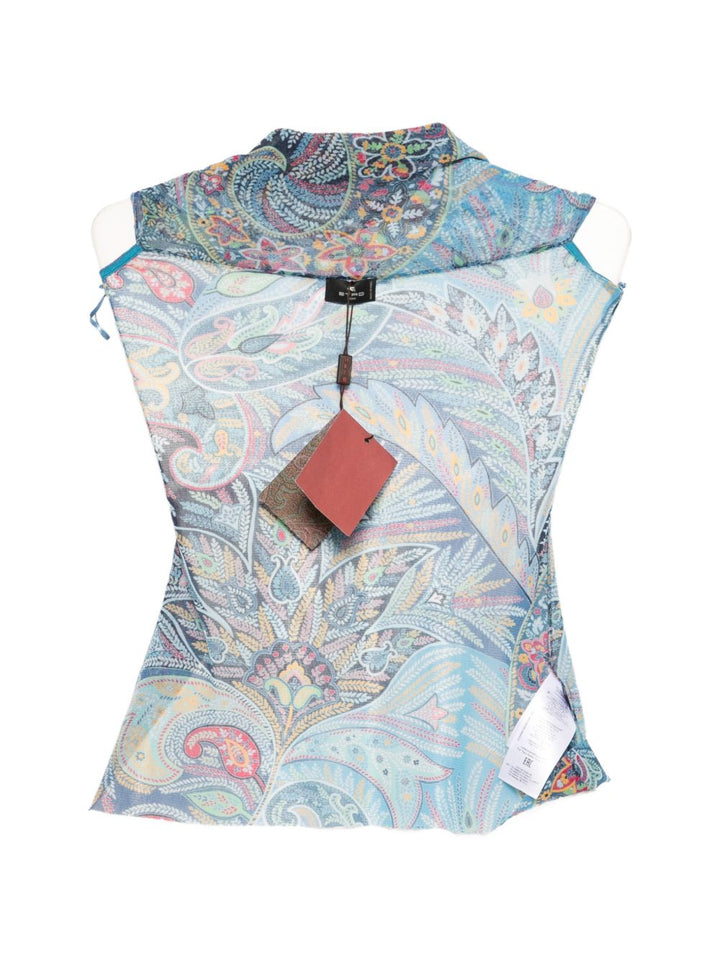 Etro Top - BLUE | 72303ff5ba4be19656c92b801bc8587387692e61