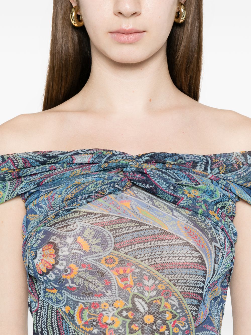 Etro Top - BLUE | 8e1972e06b15a94a8b8bebb11e8abc118c8dcd17