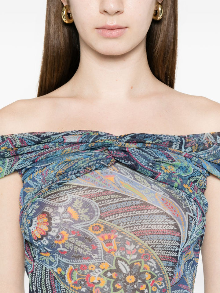 Etro Top - BLUE | 8e1972e06b15a94a8b8bebb11e8abc118c8dcd17