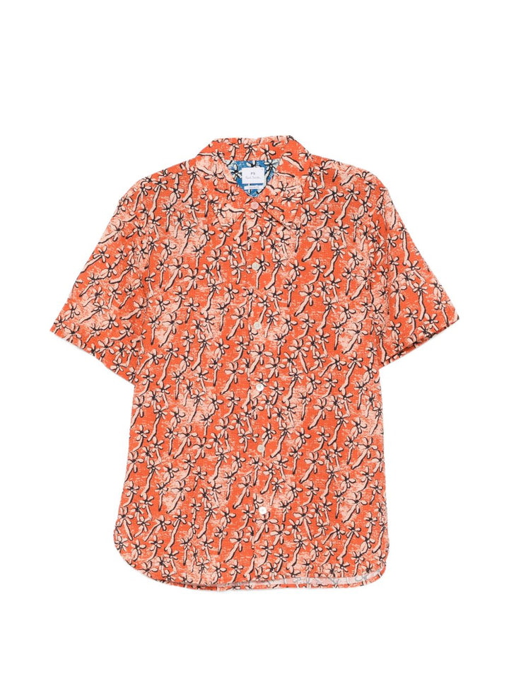 Paul Smith Shirts - ORANGE | 718643ce3ef0cae6e1605f91d476a667c0bc6f41