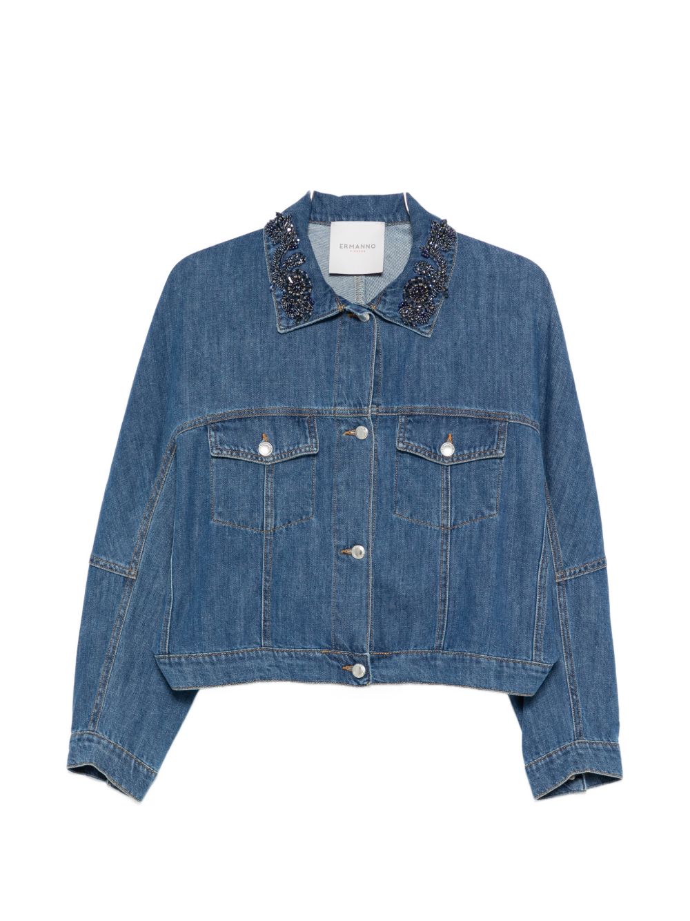 Ermanno Firenze Coats - Blu e verdi | a0ec5c963fc49985ab77b609f5d2bd30c8d30abc
