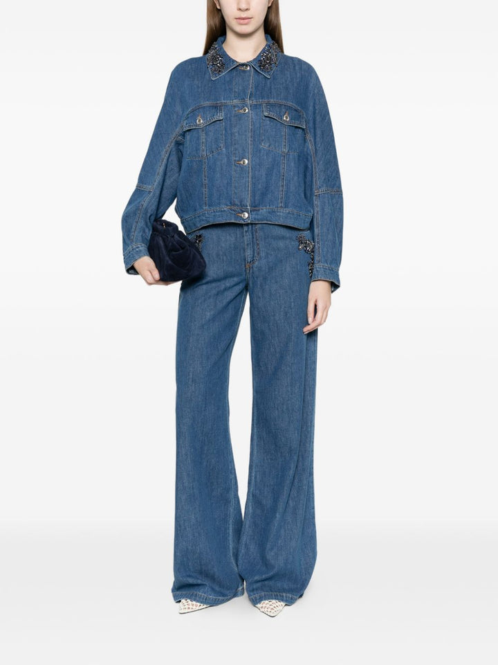 Ermanno Firenze Jeans - Blu e verdi | 6193ec008086320088feb5e42504e6cc1e084110