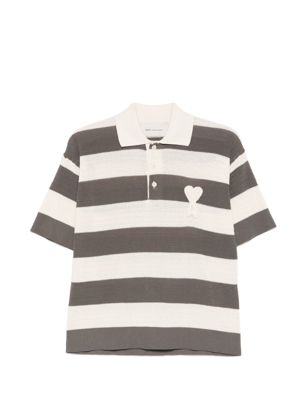 Ami Paris T-shirts and Polos - Blacks and greys | 666fe85858e5d574ed4a28c9ba35e442e56cf6b1