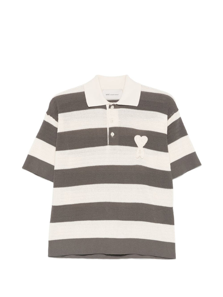 Ami Paris T-shirts and Polos - Blacks and greys | 666fe85858e5d574ed4a28c9ba35e442e56cf6b1