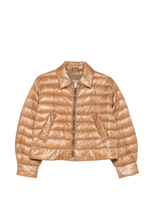 Nylon Short Down Jacket