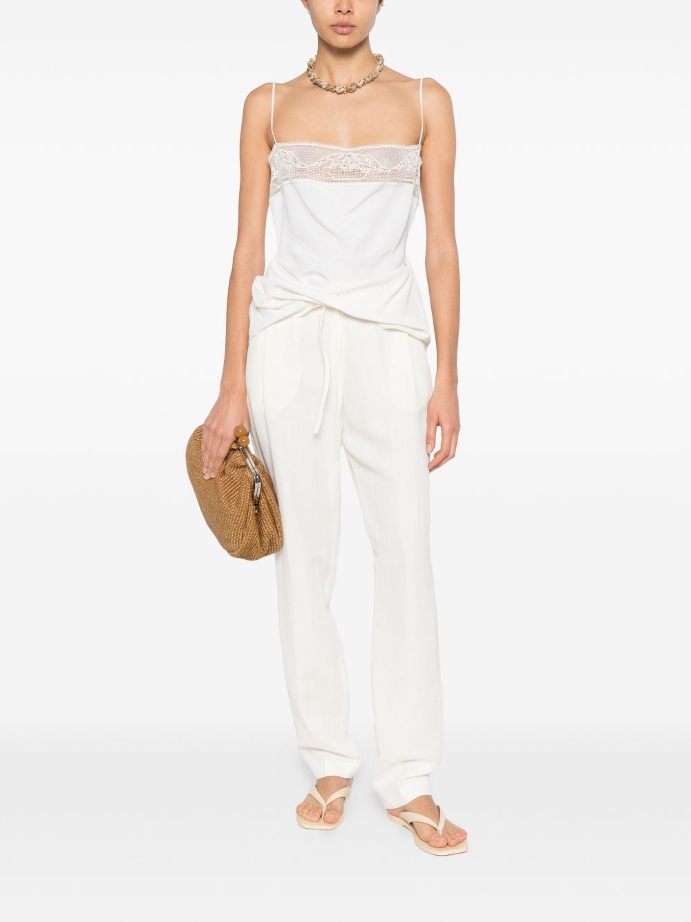 Fabiana Filippi Trousers - Chiari e Naturali | 40622261ec10560283da01e70c95a074df8a02f4