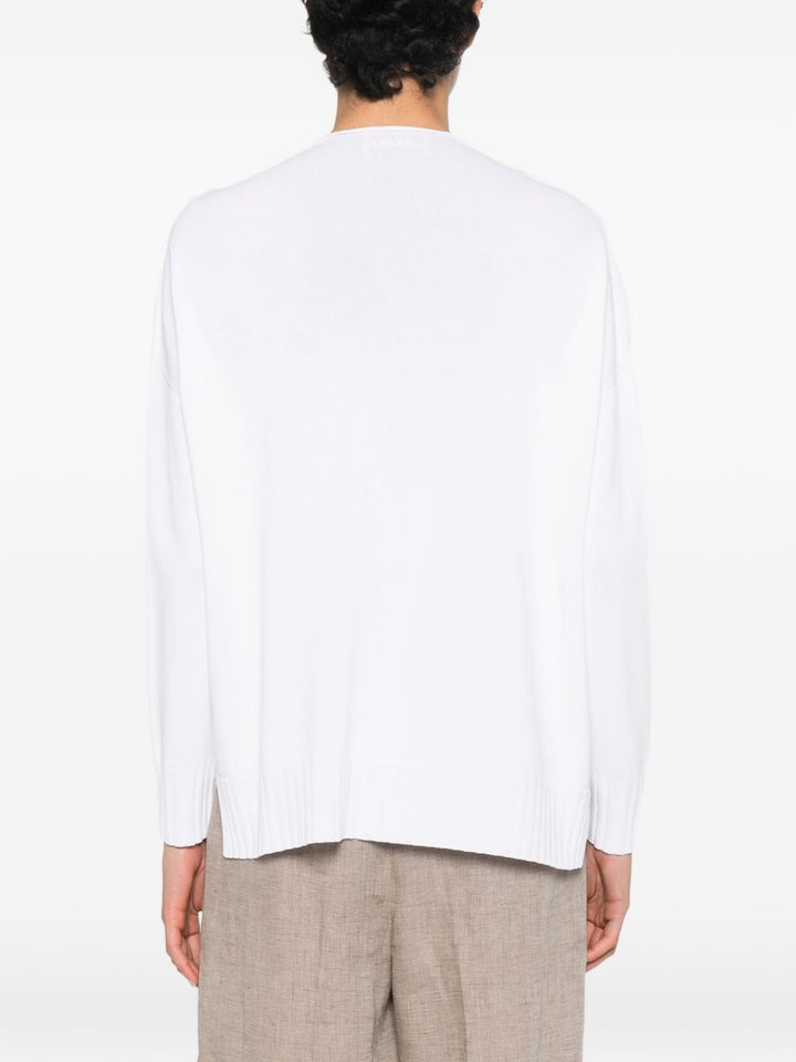 Ermanno Firenze Sweaters - WHITE | f9b69cd079b2b4edb6999fbf52ab24d562864c27