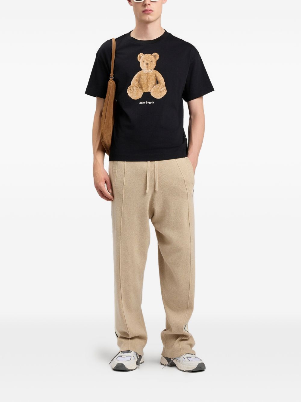 Palm Angels T-shirts and Polos - Neri e Grigi | f5c3eaec409f1ff0737fdcdadf3f51d25f002bae