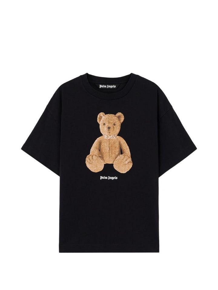 Palm Angels T-shirts and Polos - Neri e Grigi | f09428d35c72e0f1287cdc8514a027879c1433ad