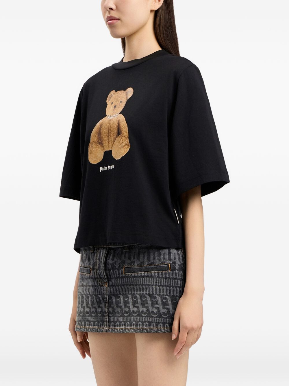Palm Angels T-shirts and Polos - BLACK | 1c2f9831b08292a1578a0945c5a5c02a66fcce8a