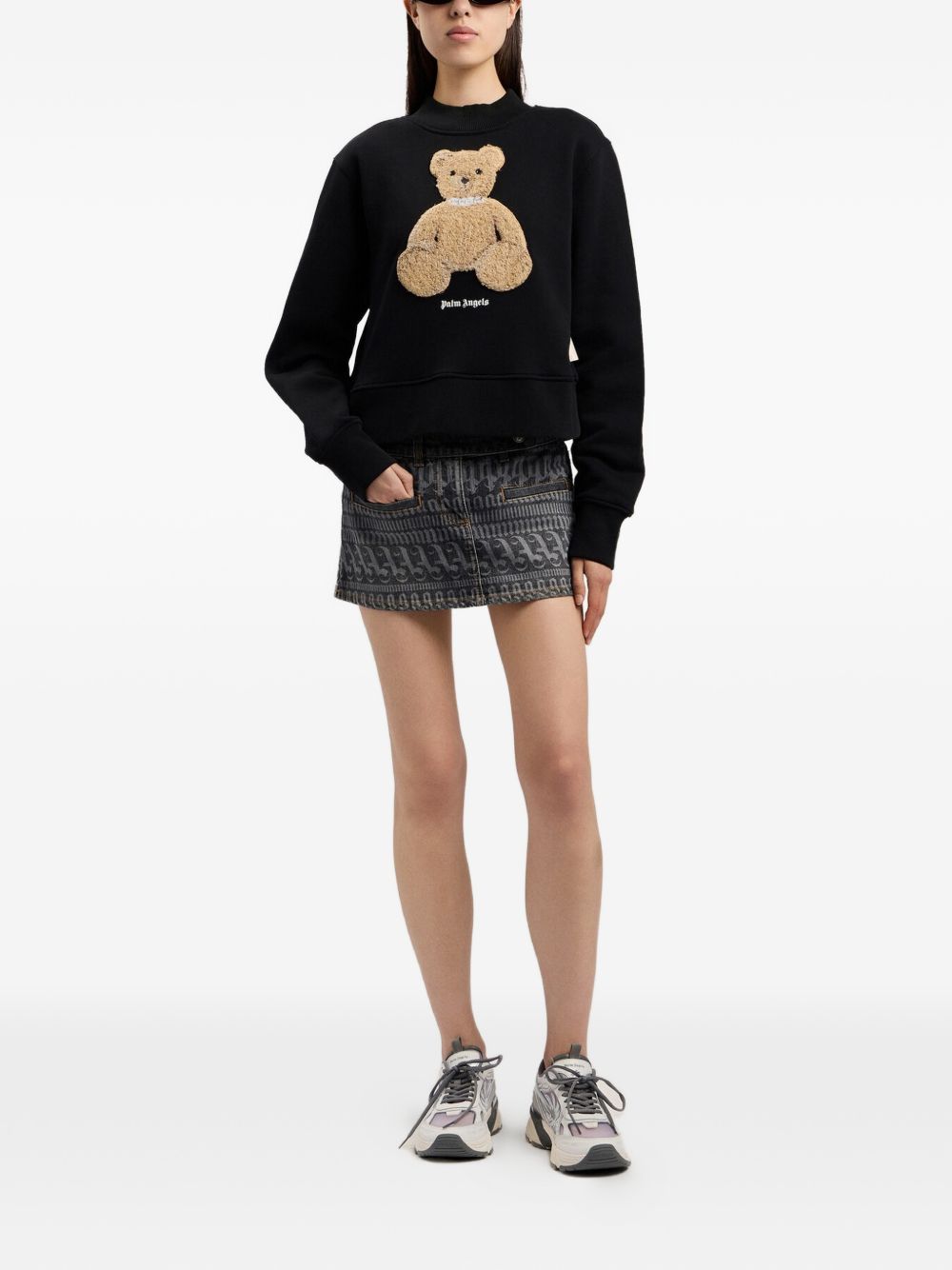 Palm Angels Sweaters - BLACK | 9bf40f588eb880eab93729ea0563dea4538e5ee4