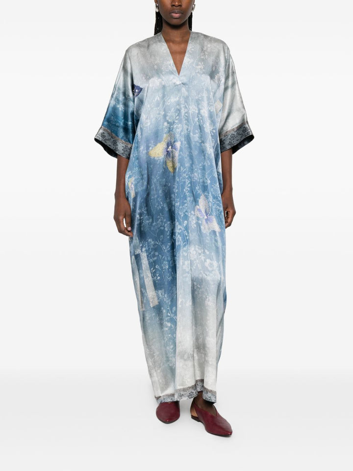 Pierre Louis Mascia Dresses - Blu e verdi | 6ad69c0365e669c41f0cb6f08c63a4bc00b0f30b