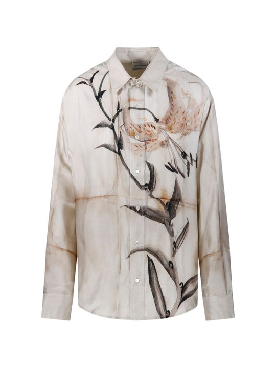 Printed Silk Shirt