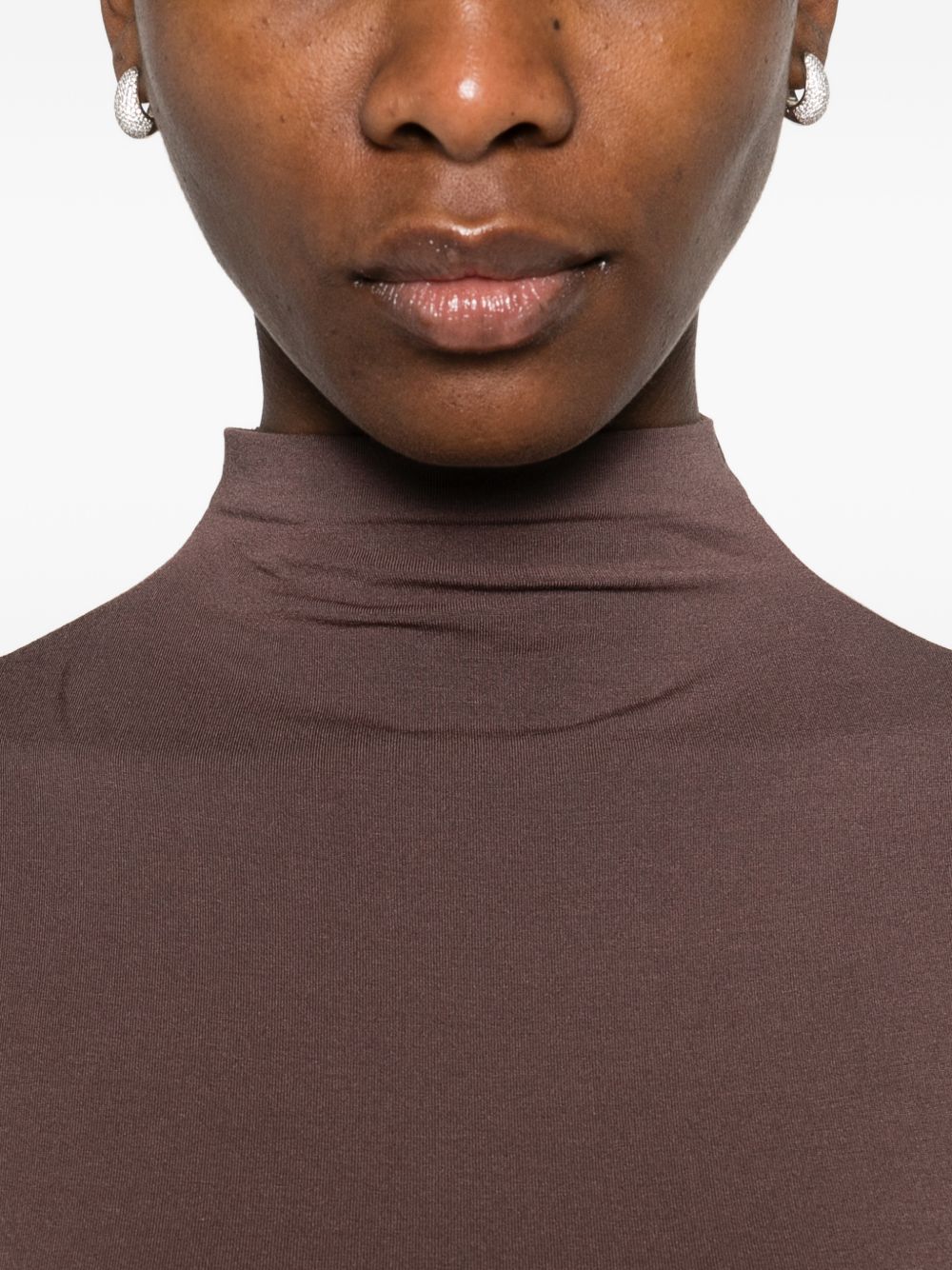 Wolford Top - BROWN | b5a4ed39727d7c80008d96a9b745d1defffeff78