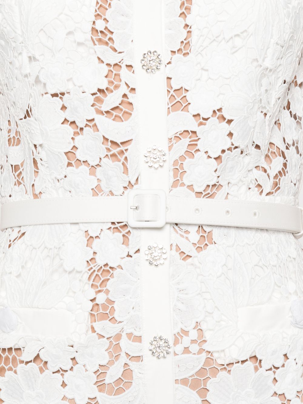 Self-Portrait Dresses - WHITE | 7ab90357ced89c8d10eed5fac46752e16c1dce35