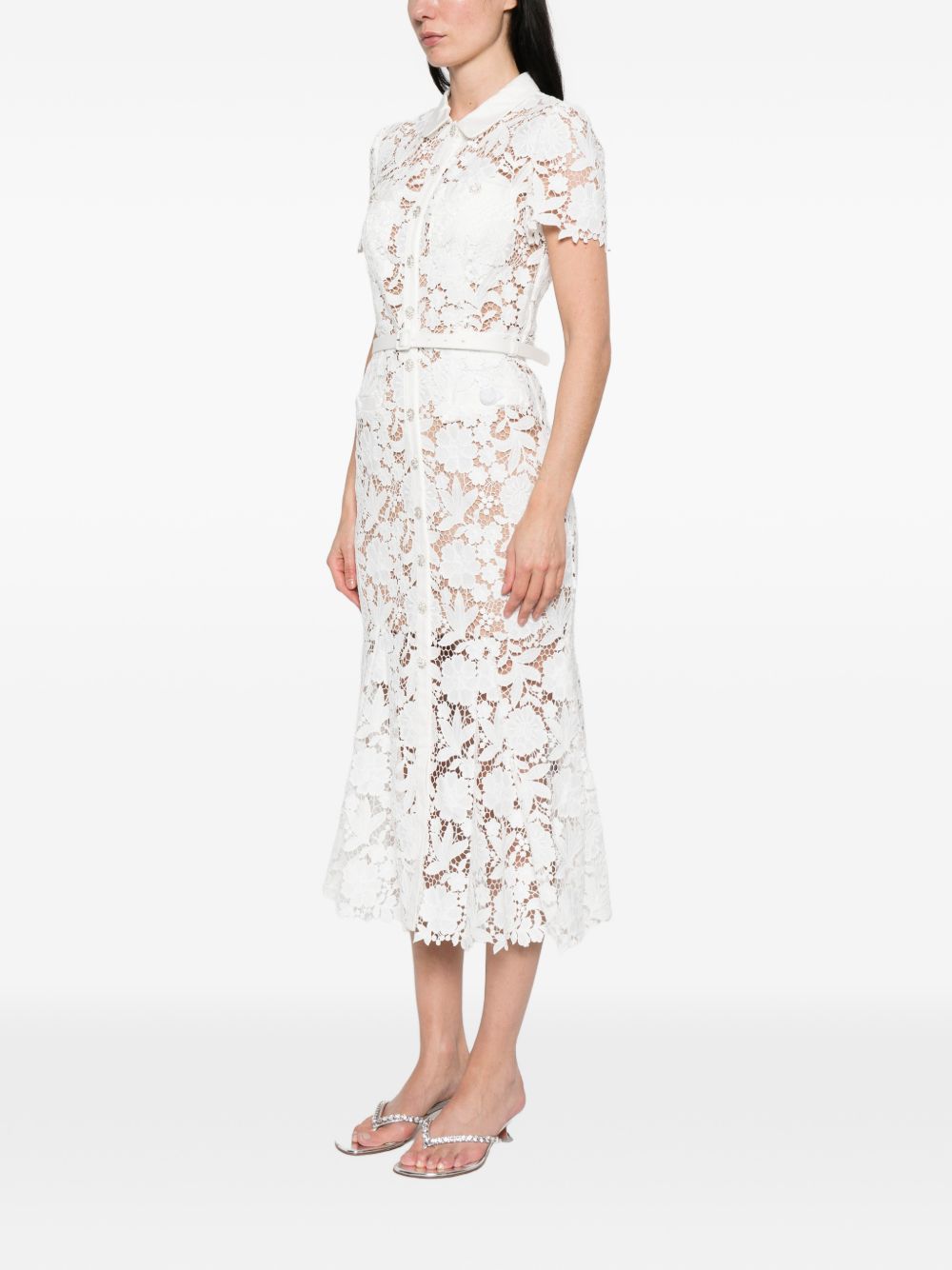 Self-Portrait Dresses - WHITE | 67a100d82b7102c823861867fae76d6eff3a2229