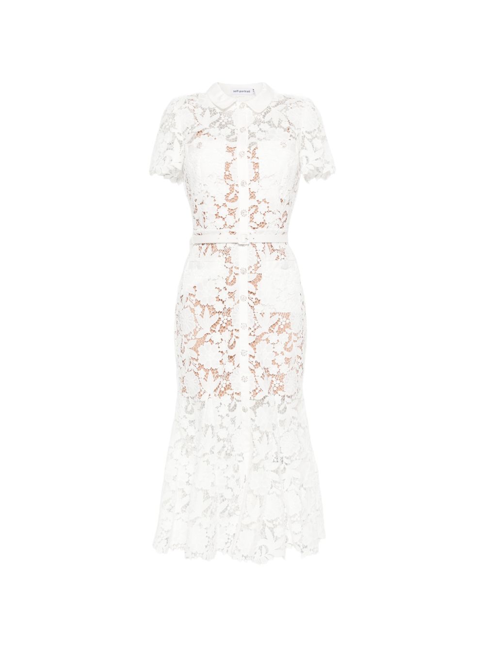 Self-Portrait Dresses - WHITE | 7232646840a8b637ade37e13ae081e9a42d4364c