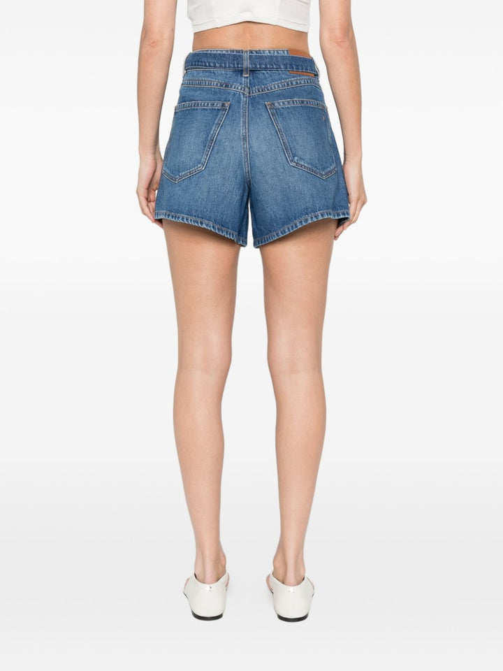 Sportmax Shorts - Blue and green | 1082aca7c46c4dfe76bebdbfd5ac7200fb14e3b8
