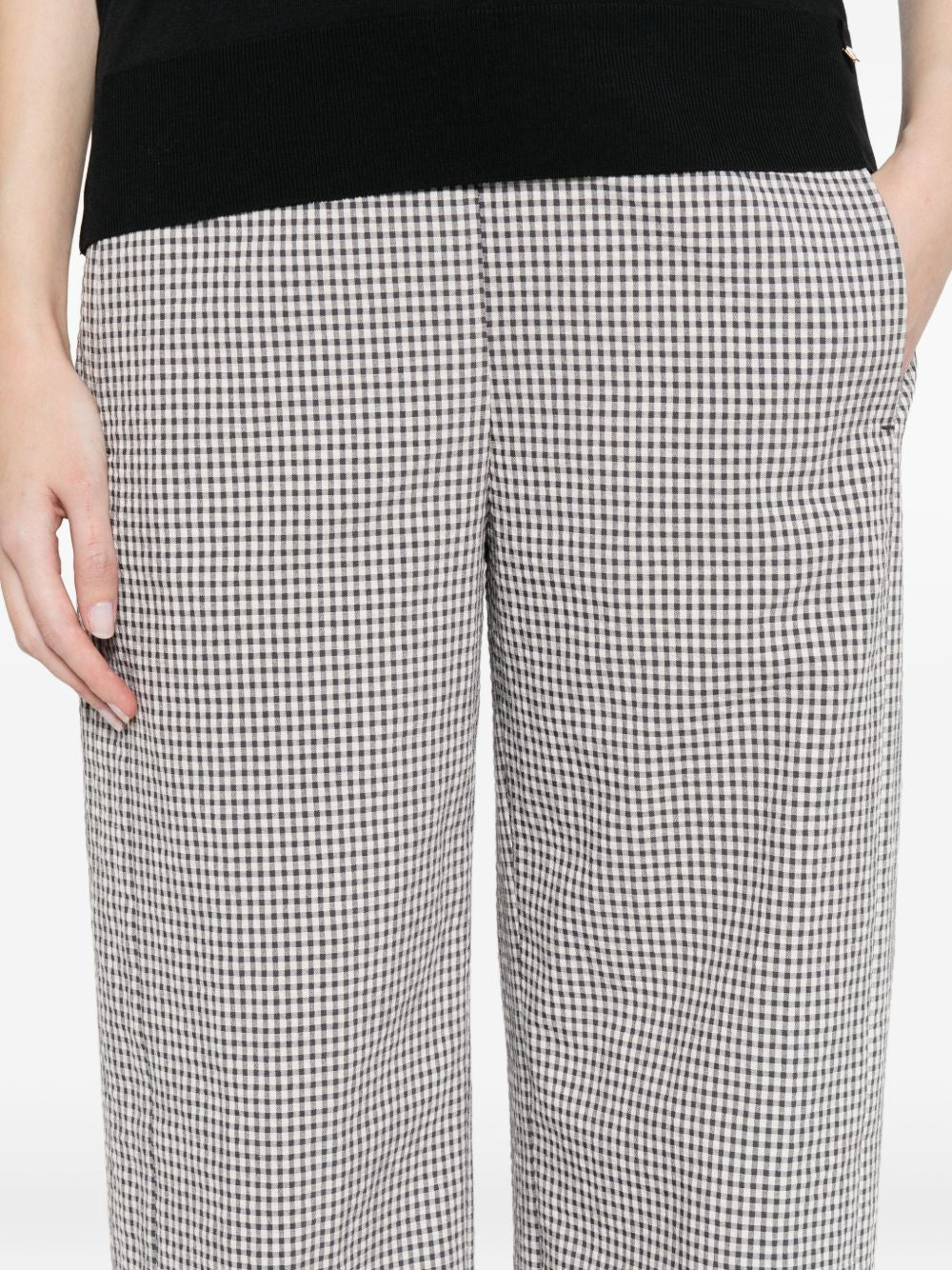 Via Masini 80 Trousers - BLACK | 0b8185ad208609261defba8bae648624c6999937