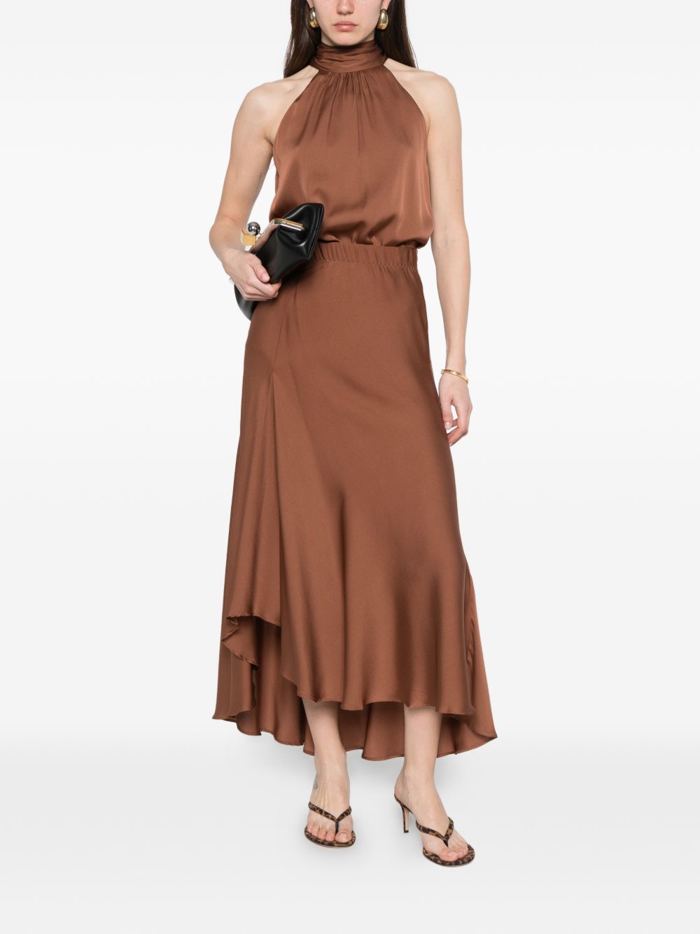 Silk95five Top - BROWN | 0479ed749214d40a5049a222677c019610dba218