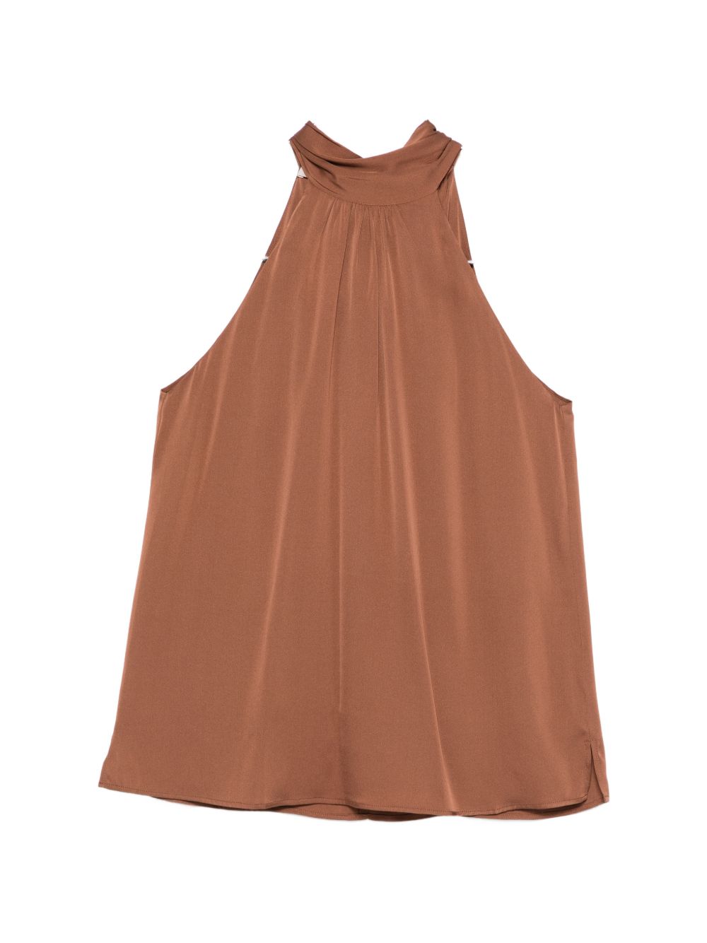 Silk95five Top - BROWN | d5a3e262c5e2db7e511a00db11094227f1bdd3fe