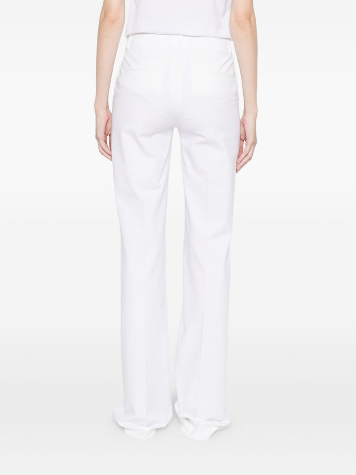 Via Masini 80 Trousers - WHITE | 835e50a669c292f5891303ebcd32da7c8424c612
