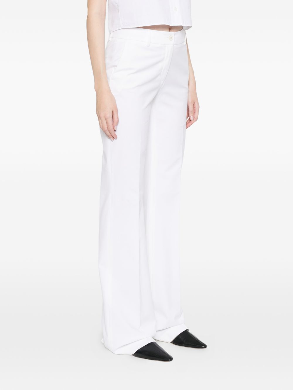 Via Masini 80 Trousers - WHITE | 9bb25a684e00995f254dc14a3bfb340a0480515f