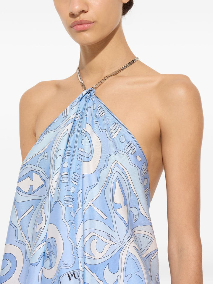 Pucci Top - Blue and green | ce021e7c938ba7577f5fd8741c375d890e7f3128