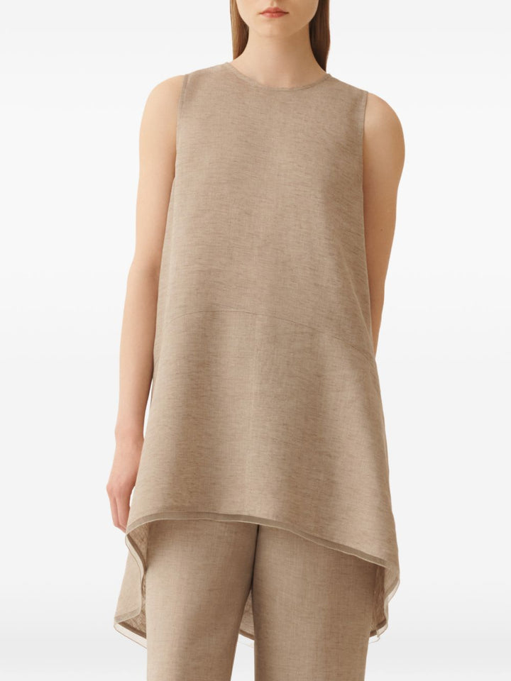 Fabiana Filippi Top - Marroni | 657e05108a8e5af86ce94ad6addf9d14082beea6