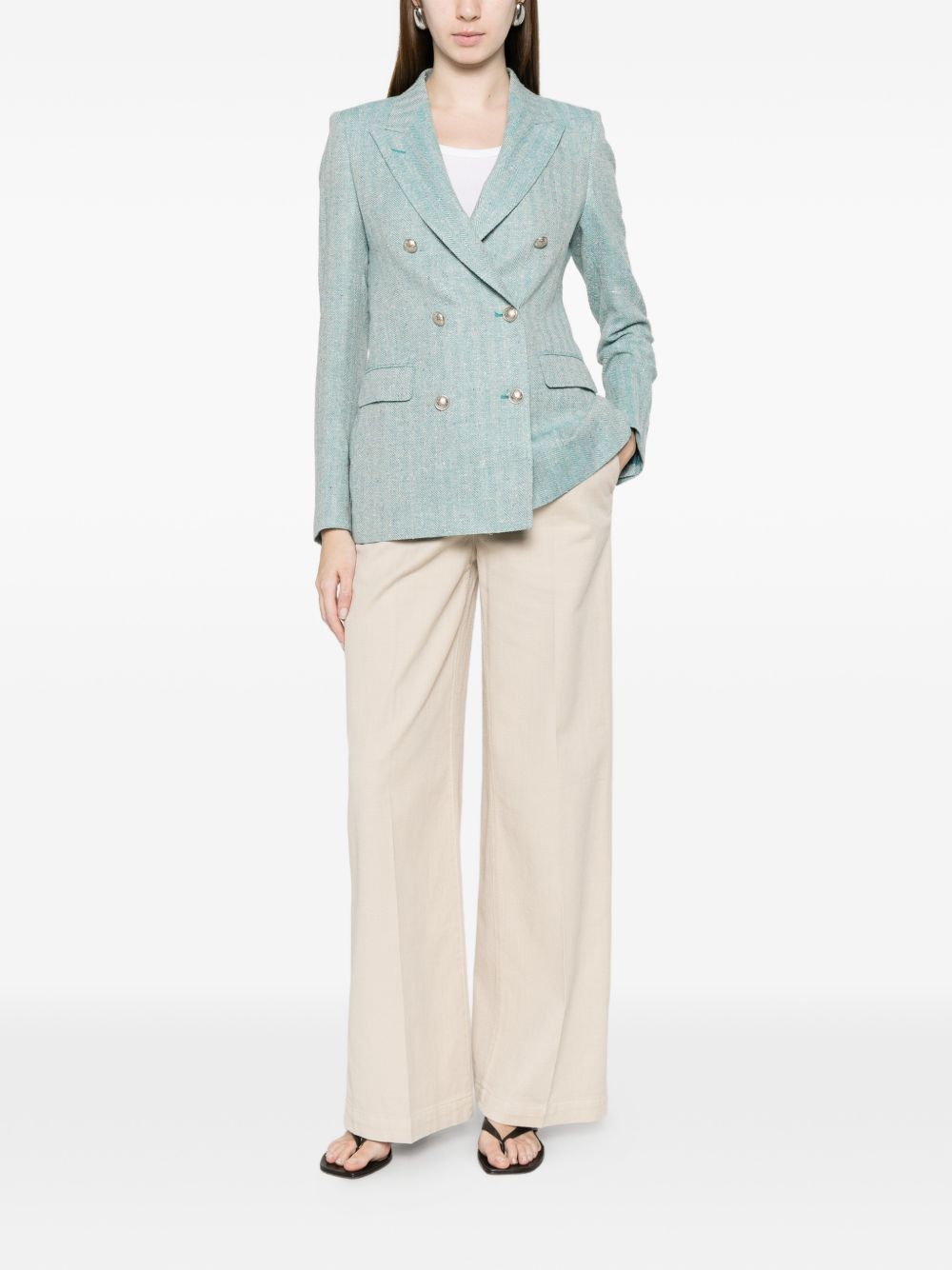 Via Masini 80 Trousers - BEIGE | 28cd88e4affb1e6902e34017095c962e2f13b1ae