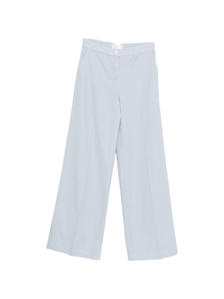 Via Masini 80 Trousers - BLUE | 99b000427f23f54c47c75456bb59f3ee86f87051