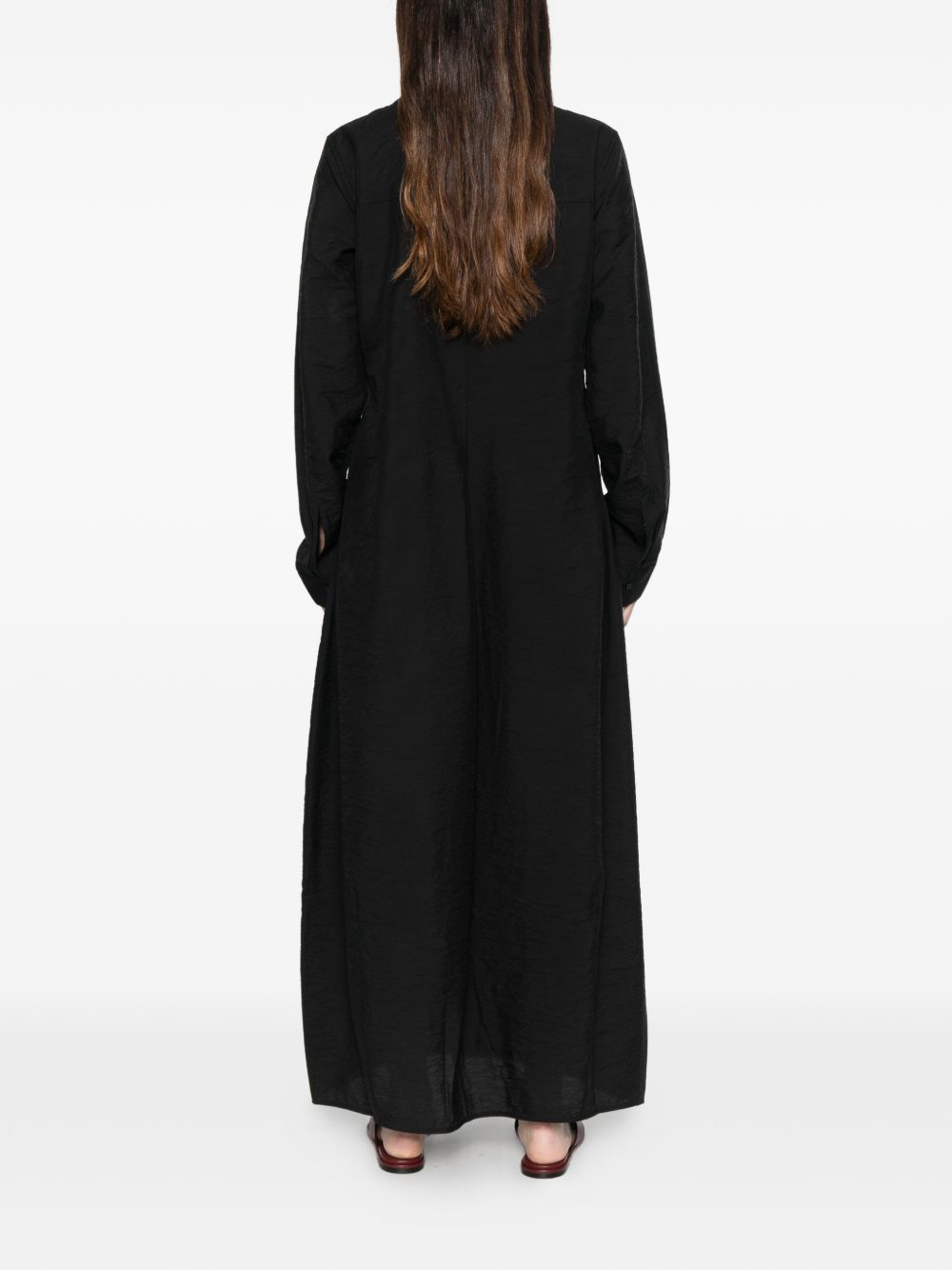 Toteme Main Dresses - BLACK | abf02e996ae62ccf47ad16e0622e9c0bfb581d43
