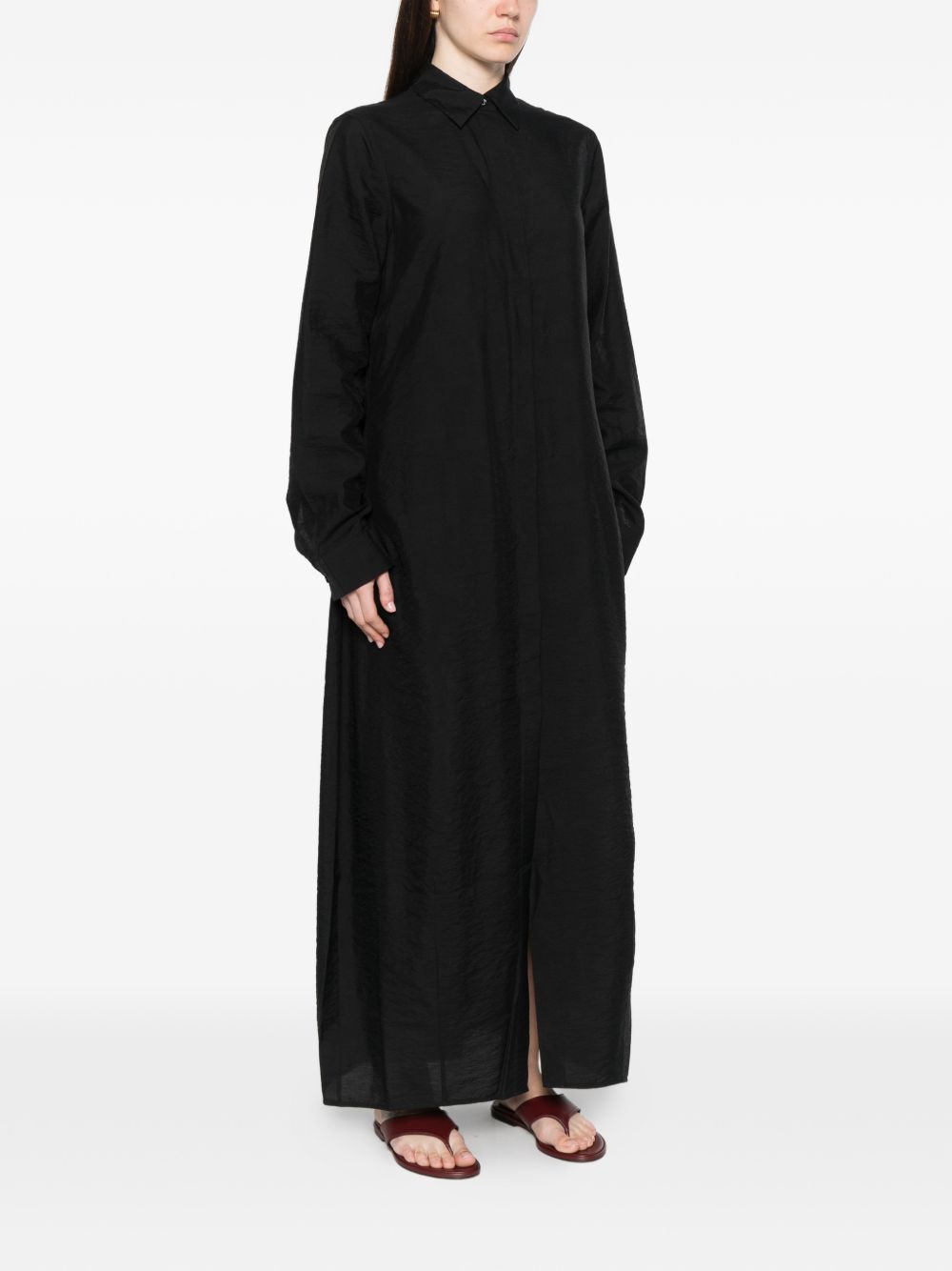 Toteme Main Dresses - BLACK | dcbb09a2ae7439f3bb43ae8da8bd56a0ebecaeb9