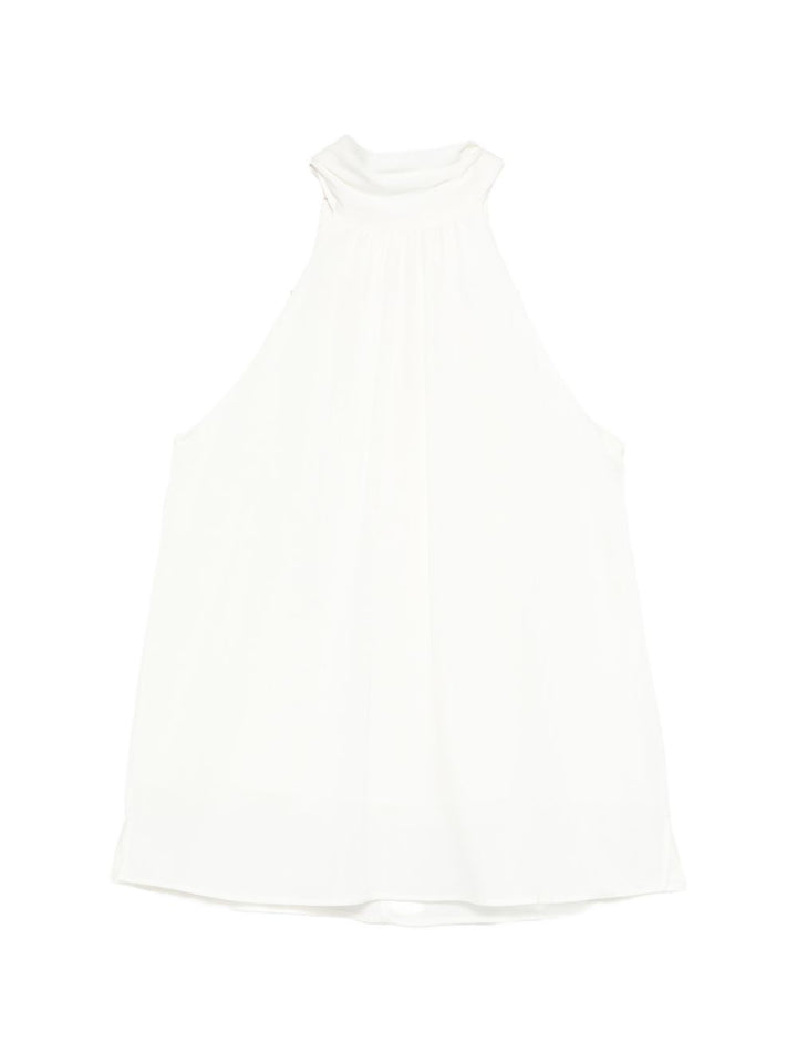 Silk95five Top - WHITE | 1ccd4e1d3fbd25d581d0f69b171bf95c7fd264ff
