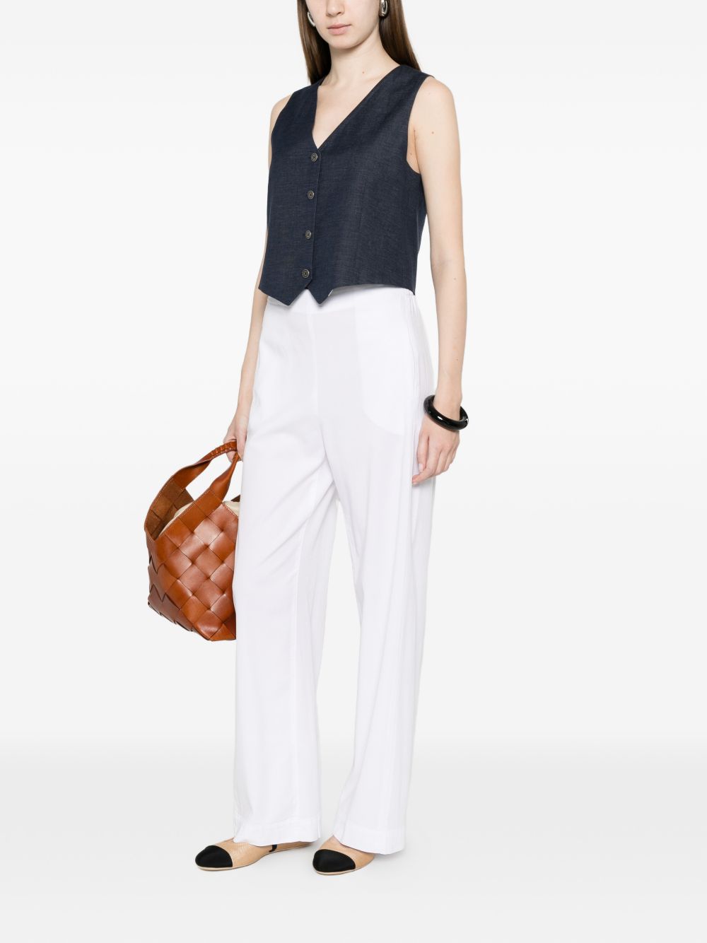 Via Masini 80 Trousers - Chiari e Naturali | 983d8ce0a490fa999180b43f0b66b8021e51085f
