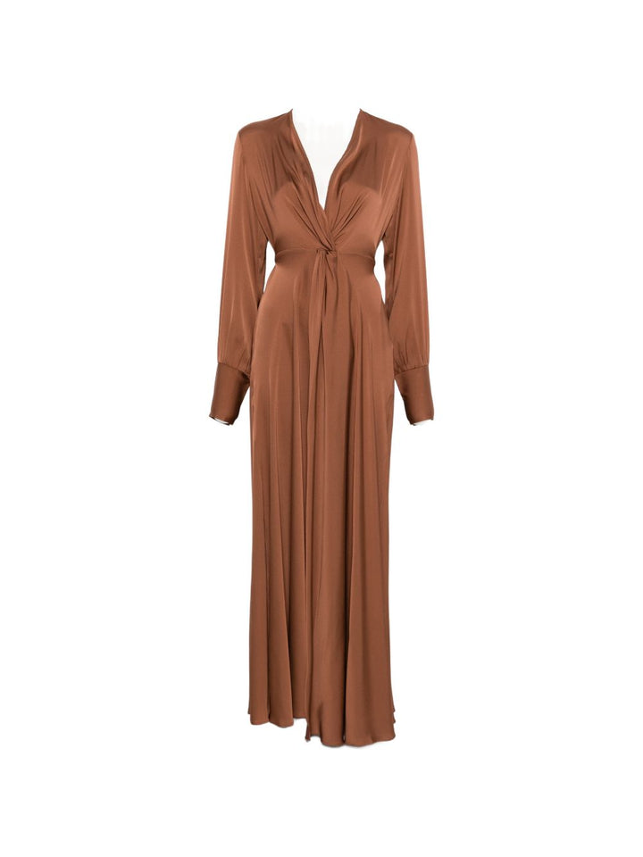 Silk95five Dresses - BROWN | 9e9ca94d04105dc1d86cebef63a67e5c64c34b82