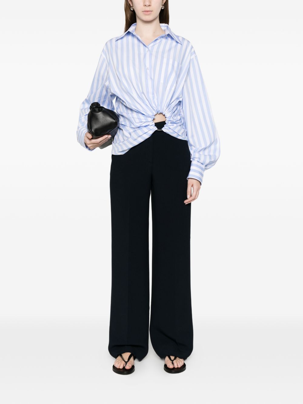 Via Masini 80 Trousers - BLUE | c0afff4d138fe7e033f2dc6515624f4aa95243e3