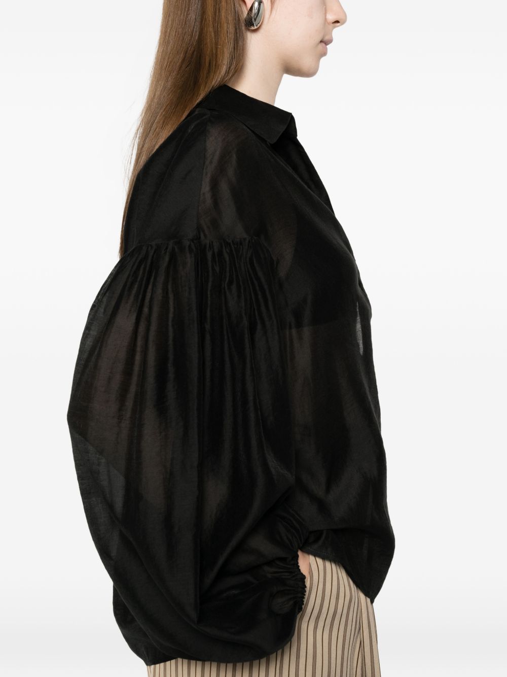 Trame Auree Shirts - BLACK | a309060bd44cbfcf5b7360ebdcad9e4f05e687b3