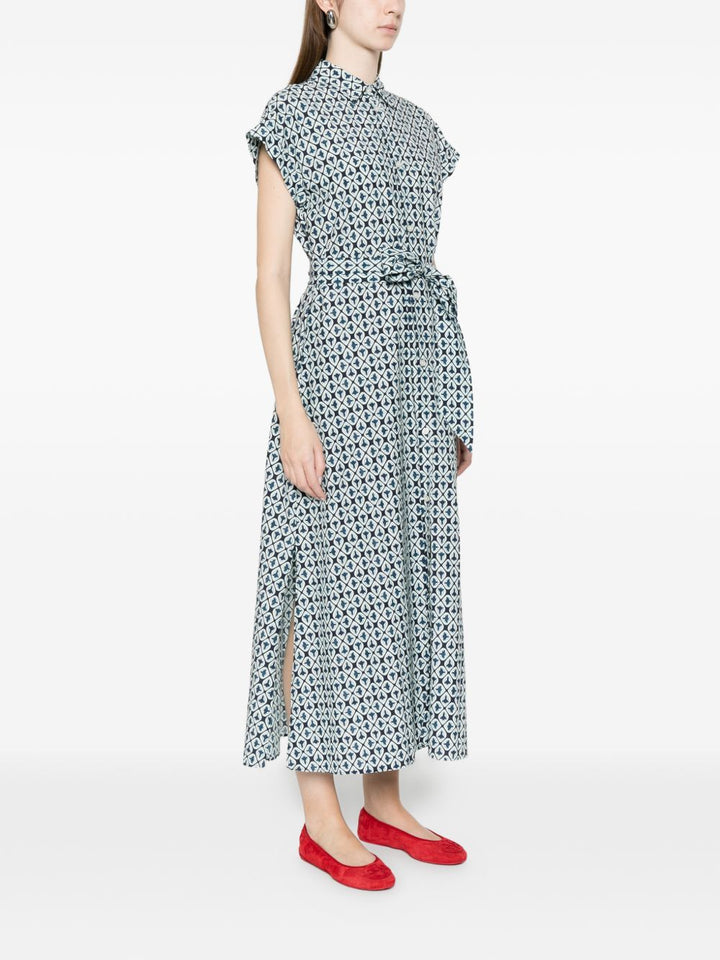 Woolrich Dresses - Blu e verdi | e51d46bc1796779c46750aa918dd29f323ca685f