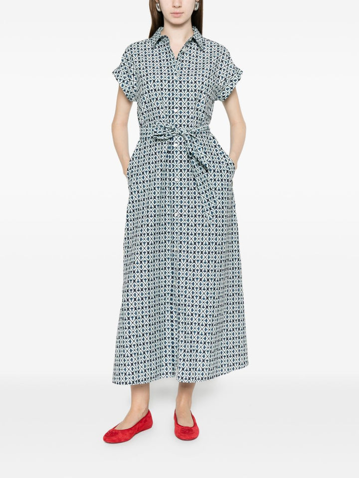 Woolrich Dresses - Blu e verdi | 17b98fc968abc566747b29cf1ae46a556fd8d6c6